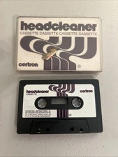 Certron Cassette Tape Head Cleaner Cleaning Cartridge