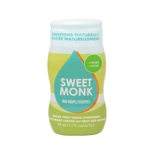 100 Pure Monk Fruit Liquid Sweetener - 1.7oz, Zero Calorie Keto Friendly