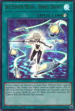 1X NM Sky Striker Mecha - Hornet Drones - L26D-ENS13 - Ultra Rare 1st Edition