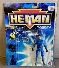 New Adventures of He-Man 1989 NEW NOCTURNA Vintage Action Figure Mattel RARE HTF