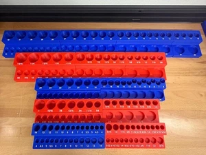 Harbor Freight Quinn 1/2", 3/8" & Boîtes d'organisation de jeu de chaussettes 1/4"