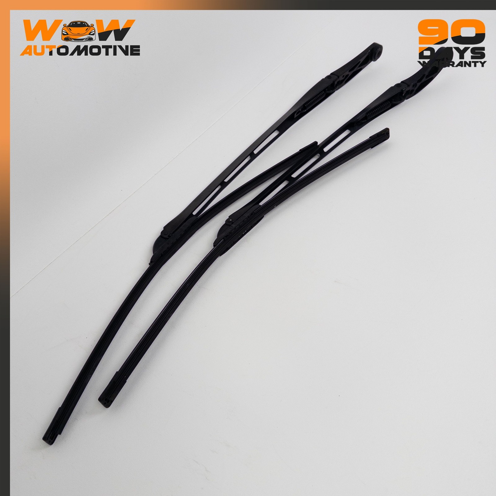 04-19 BENTLEY CONTINENTAL GT FRONT LEFT RIGHT WINDSHIELD WASHER WIPER ARM OEM