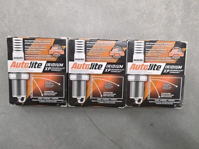 Autolite Iridium XP Spark Plugs   3 Boxes (4 Plugs Each)   New in Box