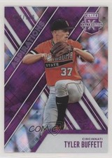 2017 Panini Elite Extra Edition Aspirations Purple 107/200 Tyler Buffett #72 0b5