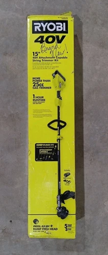RYOBI 40V 15"inch Expand-It Cordless Battery String Trimmer - Tool Only, NEW