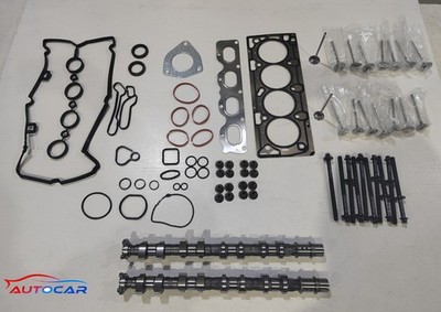 Engine Head Gasket Set W/ In.& Ex. Camshaft Kit For 2011-15 Chevrolet Cruze 1.8L