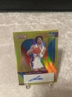 2022-23 LEAF VIVID JALEN WILSON #BA-JW2 PROSPECT AUTO AUTOGRAPH YELLOW SP#/50