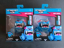 Mr Beast Lab Panther Vinyl Figure Set Of 2 Classic Panther 🔥 LOT Brand New 