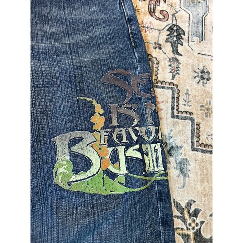 Vintage Dolce & Gabbana Denim Patchwork Y2k mid rise Jeans Size 26 - Picture 8 of 20