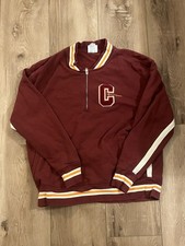 Champion Varsity Letterman Jacket Red/White S...