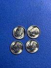 4 Gem BU 1955-s Roosevelt Dimes 10C Uncertified Lot
