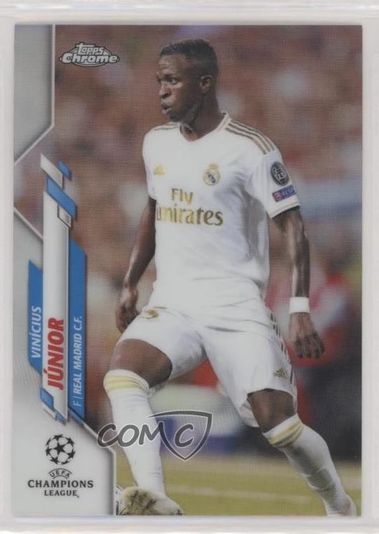 2019-20 Topps Chrome UCL Refractor Vinicius Junior Vinícius Júnior #33 5u1