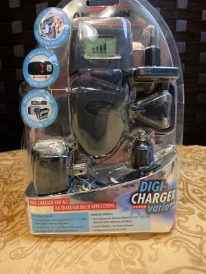 ANSMANN Digicharger Vario Pro universal battery charger for camera batteries NEW