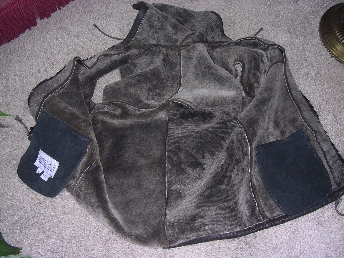 FRENCH CREEK SHEEP & WOOL CO LEATHER SHEARLING SHEEPSKIN FUR FRENCH CREEK SHEEP & WOOL CO LEATHER SHEARLING SHEEPSKIN FUR
