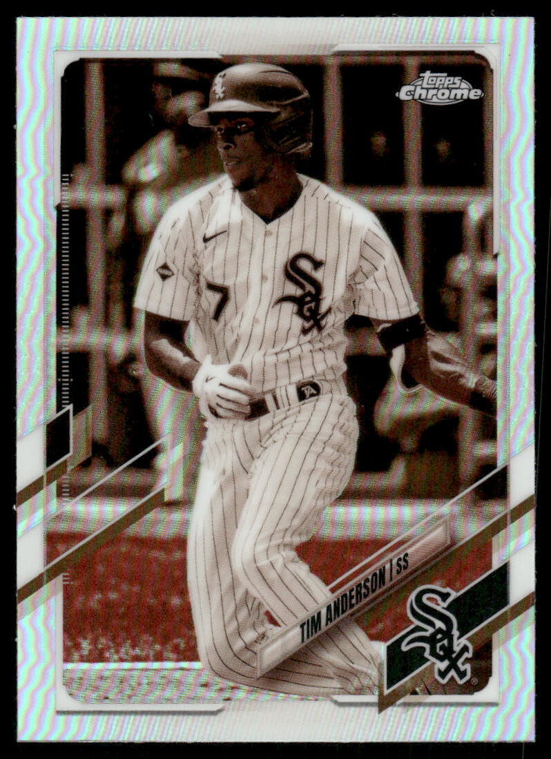 2021 Topps Chrome - Sepia Refractor #36 Tim Anderson