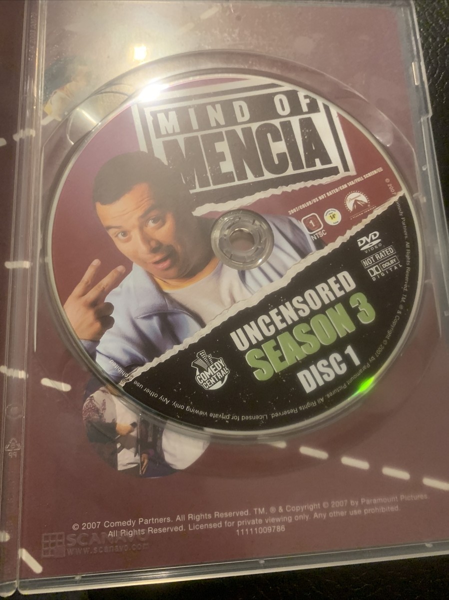 Mind of Mencia: Uncensored Season 3 (DVD) 97368524842| eBay