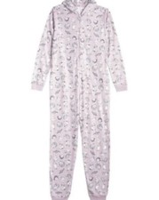 Taylor Swift Meredith And Olivia Pajamas Cat Ear Hood One Piece Jumpsuit Size XS