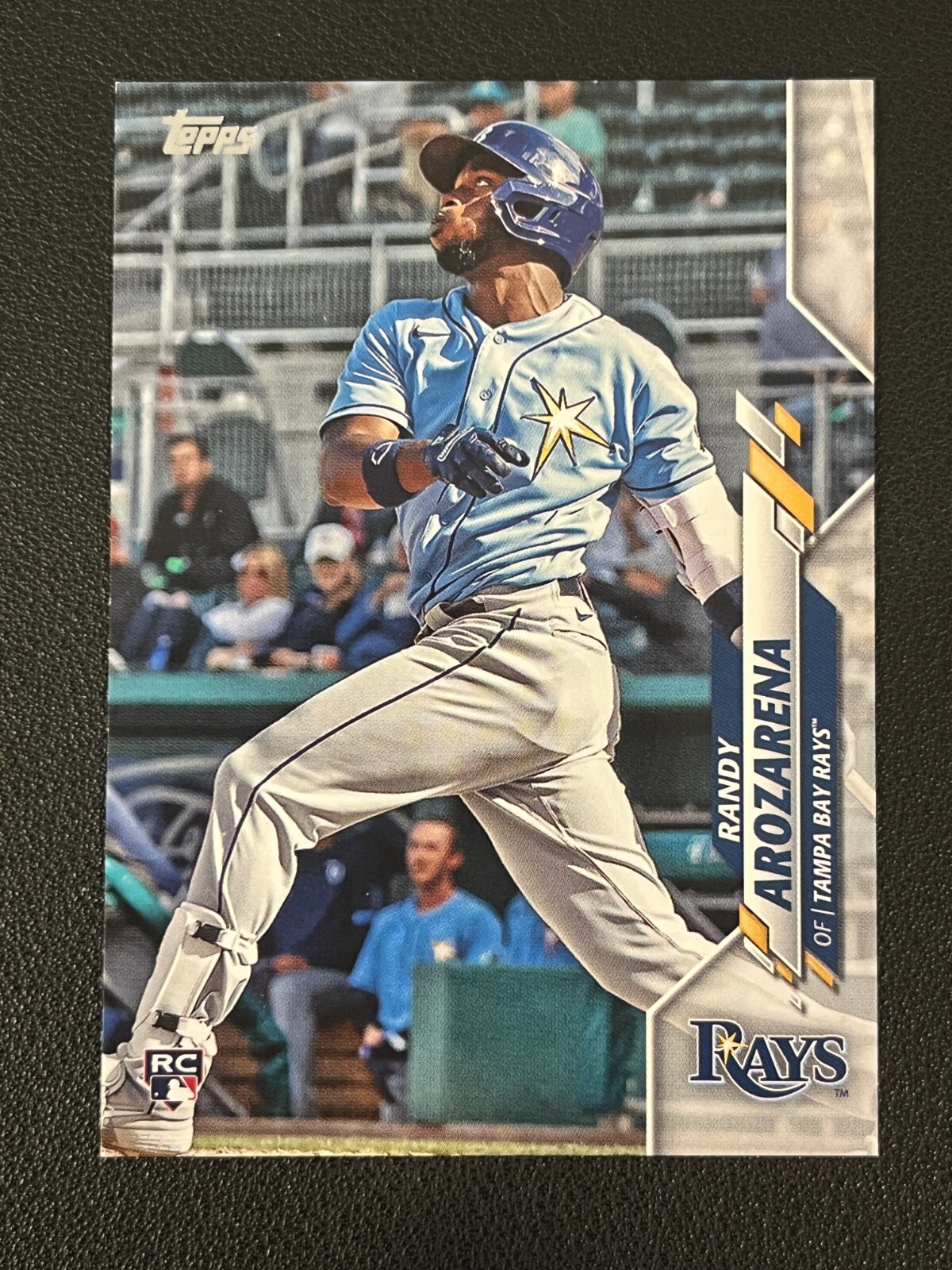 Randy Arozarena 2020 Topps Update Rookie RC Advance Stats 233/300 Rays U-208