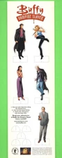 1999 BUFFY THE VAMPIRE SLAYER Promotional Cutout Standup Set ANGEL Spike GILES