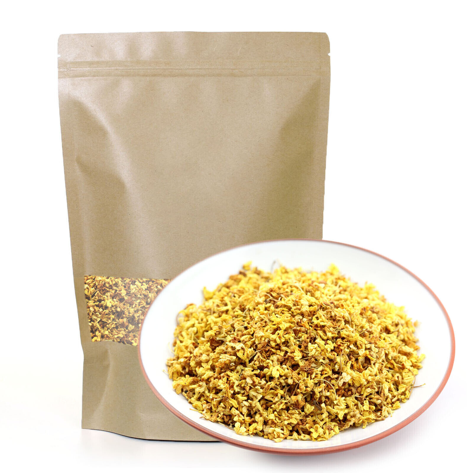 Natural Sweet Osmanthus Flower Tea Golden Fragrant Dried Chinese Herbal