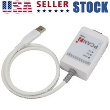 1 Set PCAN USB to CAN Adapter Compatible PEAKIPEH-002022/002021 Support INCA USA