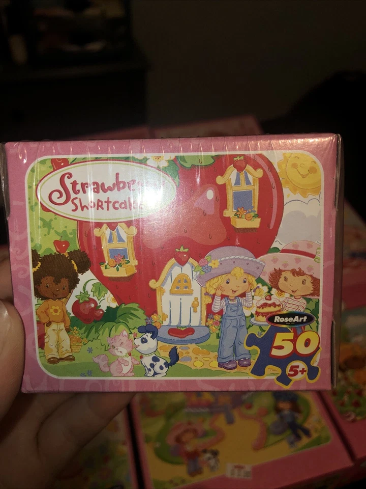 Lote de 10 rompecabezas Strawberry Shortcake Foto 2 de 4