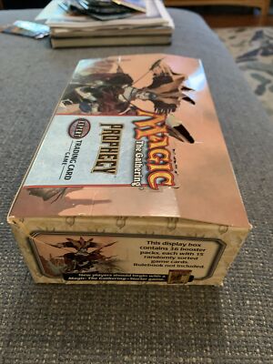 Magic The Gathering MTG Prophecy empty booster box 2000 Avatar of Will |  eBay