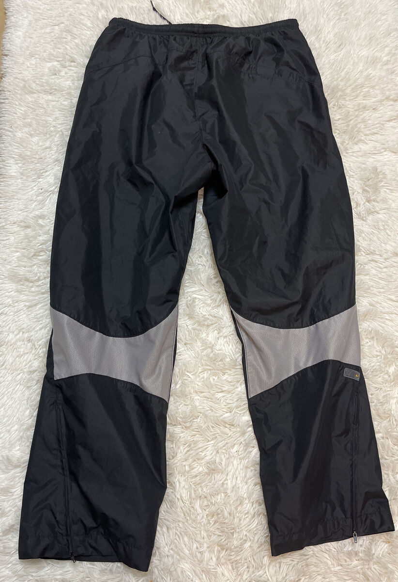 Vintage Nike Men's Classic Woven Mesh Lined Pants Black Sz Vintage Nike Men's Classic Woven Mesh Lined Pants Black Sz