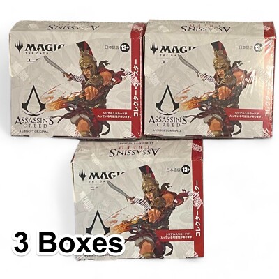 assassin's creed mtg collector booster box Universes Beyond: Assassin's Creed - Collector Booster Display main image 1