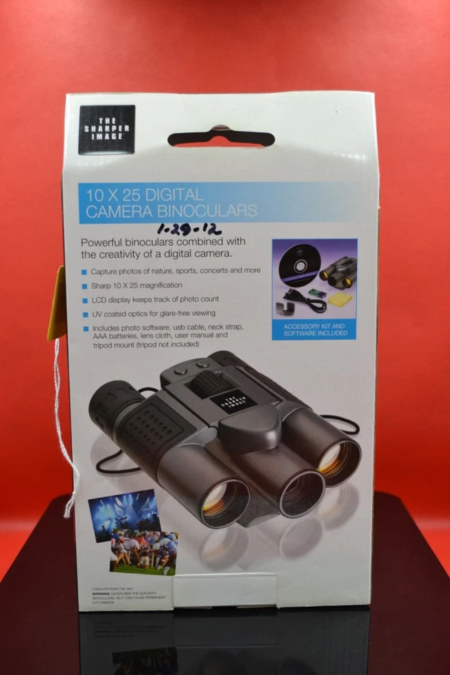 The Sharper Image 10X25 Digital Camera Binoculars - Image 2 of 3
