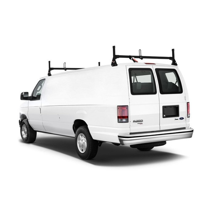 Ford Econoline Van 2 bar 19922015 Ladder Roof Racks Steel BLACK Rack