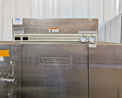 Hobart CRS66A Two Door Rack Conveyor Dishwasher, 203 Racks per