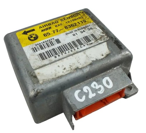 BMW E36 SRS Steuergerät Sensor Temic 12198403, 65778362119 OEM 8362119