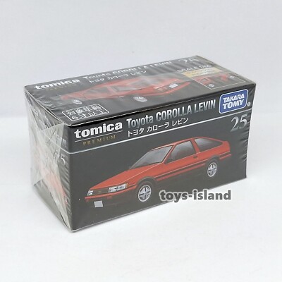 TOMICA PREMIUM 25 TOYOTA COROLLA LEVIN AE86 1/60 TOMY New 2024 Oct