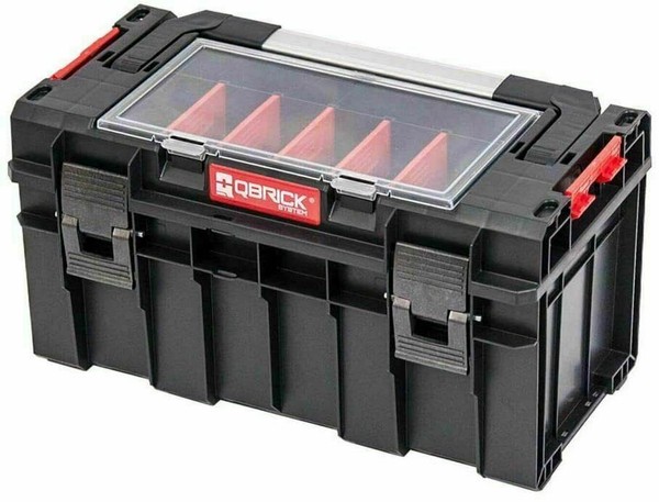 Werkzeugkasten Qbrick 0012 Transportkiste Profi Werkzeugkiste 14L Werkzeugkoffer-image