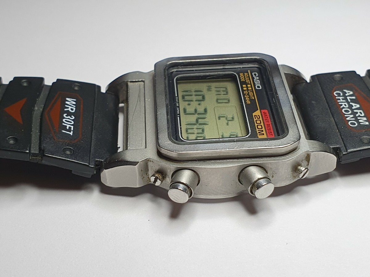 Vintage Niezwykle rzadki zegarek cyfrowy Divers CASIO 548 DW-1100