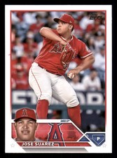 2023 Topps Jose Suarez #609  Los Angeles Angels