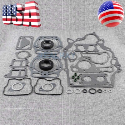 For John Deere 425 445 F911 Kawasaki FD620 D FD661 D Engine Rebuild Gasket Set