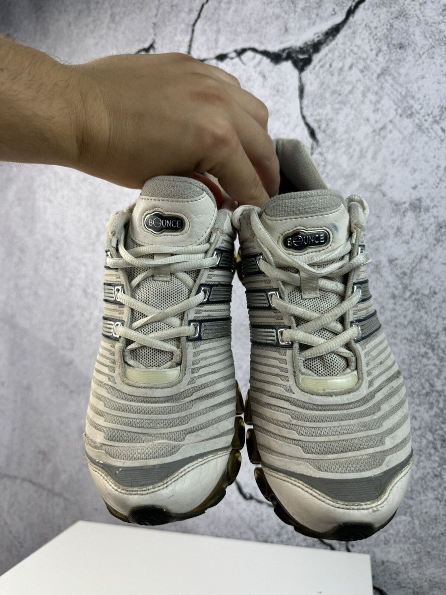 Adidas Bounce Vintage Y2K Men’s Size 11 Shoes Retro White Gray Sneakers Vintage Adidas A3 Bounce Gigaride (2000) men main image 4