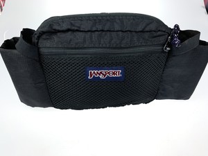 black jansport fanny pack