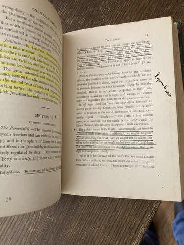 Revere Franklin Weidner CHRISTIAN ETHICS Fleming H. Revell Co c. 1897 HC - Picture 9 of 15