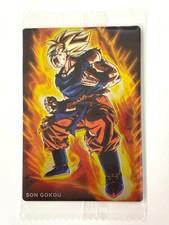 New Dragon Ball Z Wafer Card Son Goku HOLO BANDAI JAPAN