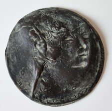 Medaglia bassorilievo in bronzo di Ettore Calvelli - sogno della ballerina1981