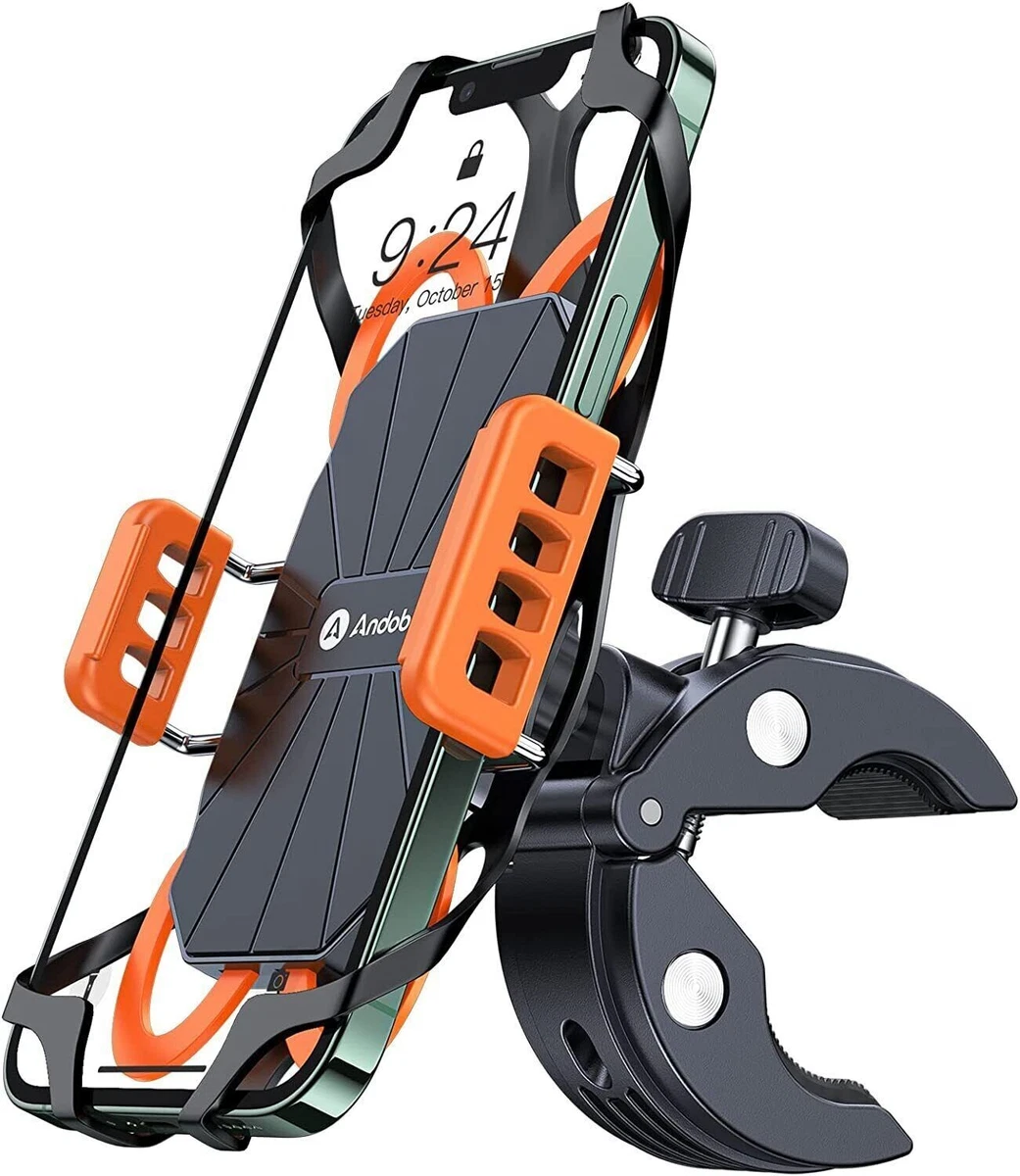 Andobil Bike Phone Mount Adjustable Anti Shake Super Stable