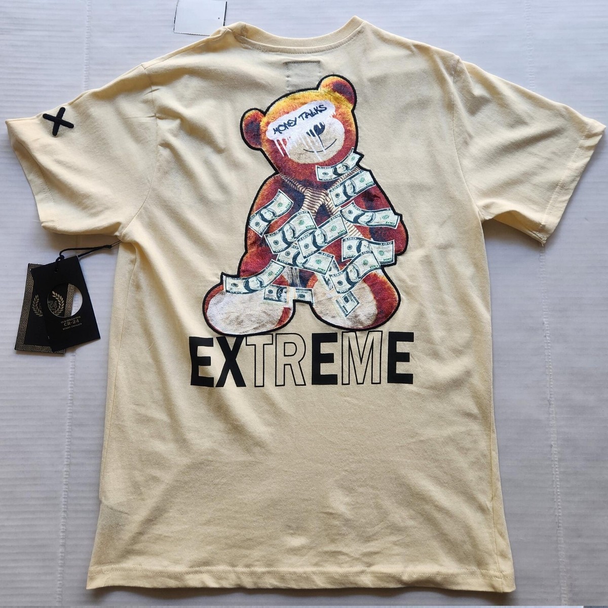 CR-24 Chrome Edge Men's Apparel T- Shirt - Bear Money Talks