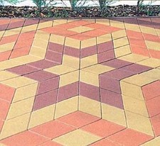 PAVIMENTAZIONE AD INCASTRO CALCESTRUZZO GIARDINO STAMPO LASTRA PAVIMENTO PIASTRELLE MATTONI Miglior prezzo 