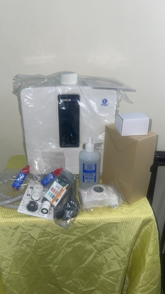 Enagic LeveLuk K8 Kangen Alkaline Water Ionizer Machine Brand New