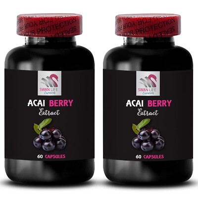 Power source - ACAI BERRY EXTRACT - Wellness routine 2 Bottles 120 Capsules