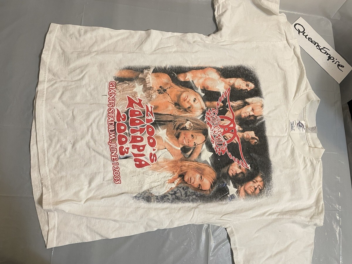 2003 Z100 Zootopia Concert Shirt - Mens Large L - Aerosmith 2003 Z100 Zootopia Concert Shirt - Mens Large L - Aerosmith