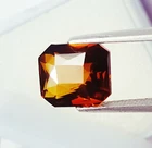 6.62 Ct Loose Gems Natural Hessonite (Gomed) Untreated Unheated Certified Gem